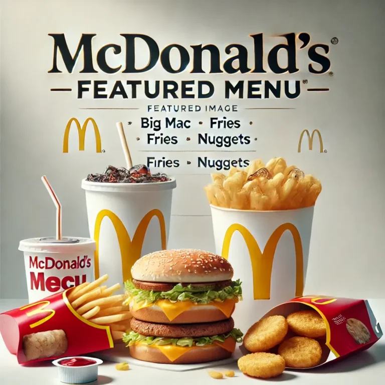 Mcdonald s McCafe Menu With Prices UK February 2026 Mcdonald s McCafe Menu With Prices UK February 2026