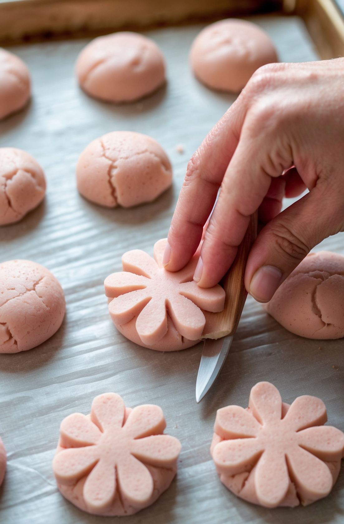 Peach Blossom Cookie Recipe - A Sweet and Beautiful Treat 4 step 3 8