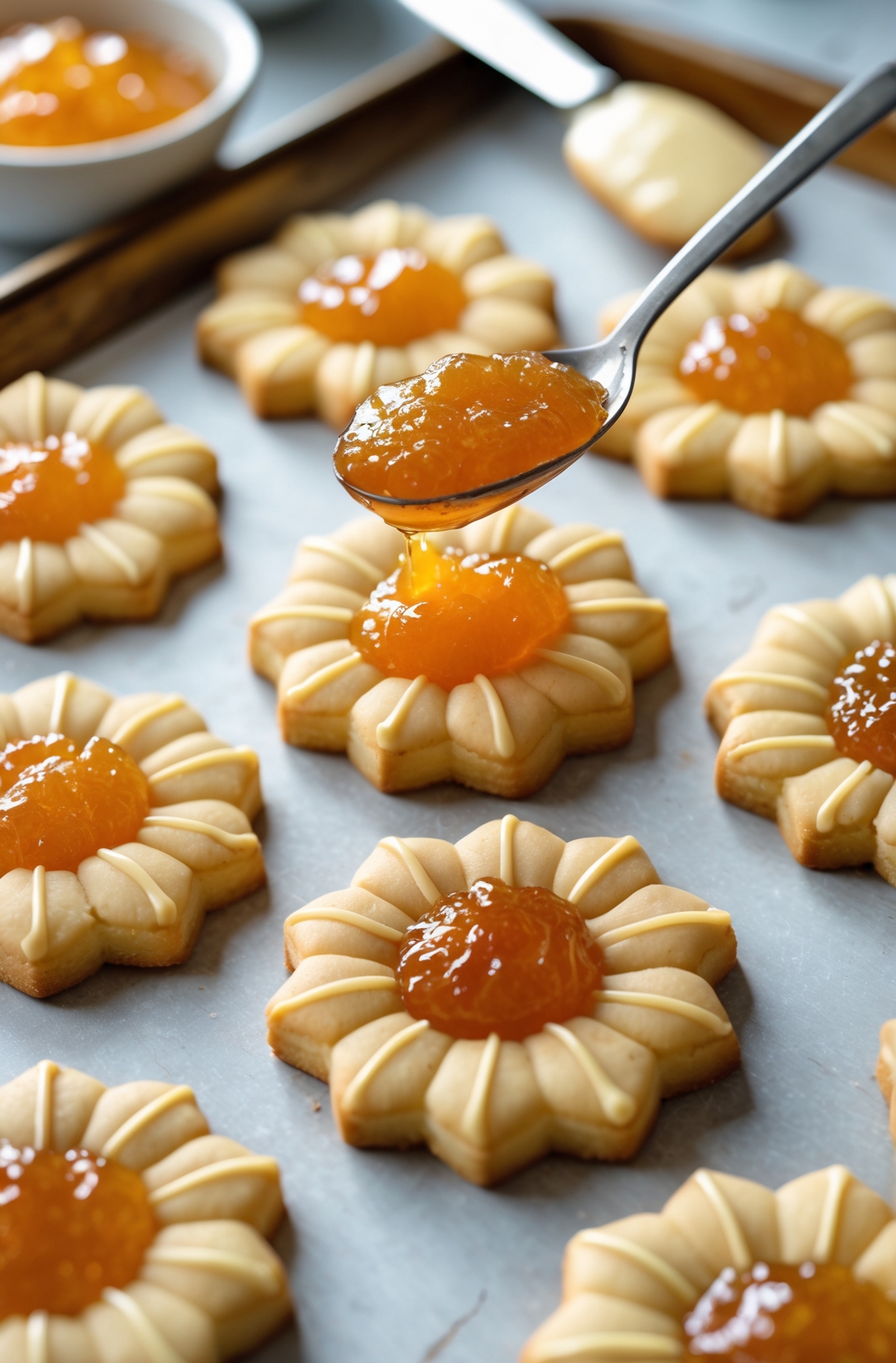 Peach Blossom Cookie Recipe - A Sweet and Beautiful Treat 5 step 4 8