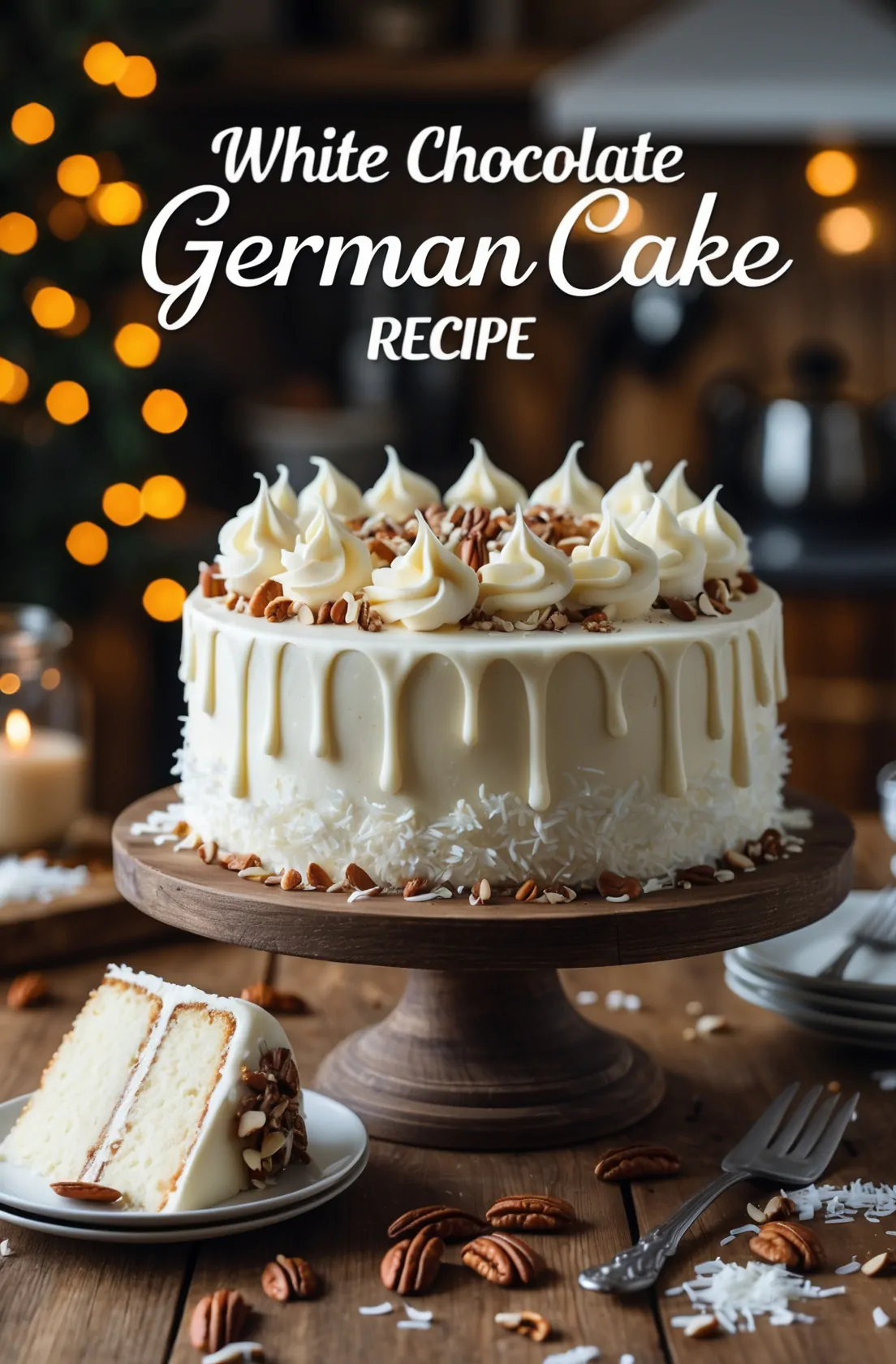 White Chocolate German Cake Recipe - A Rich and Creamy Delight 1 white chocolate german cake recipe