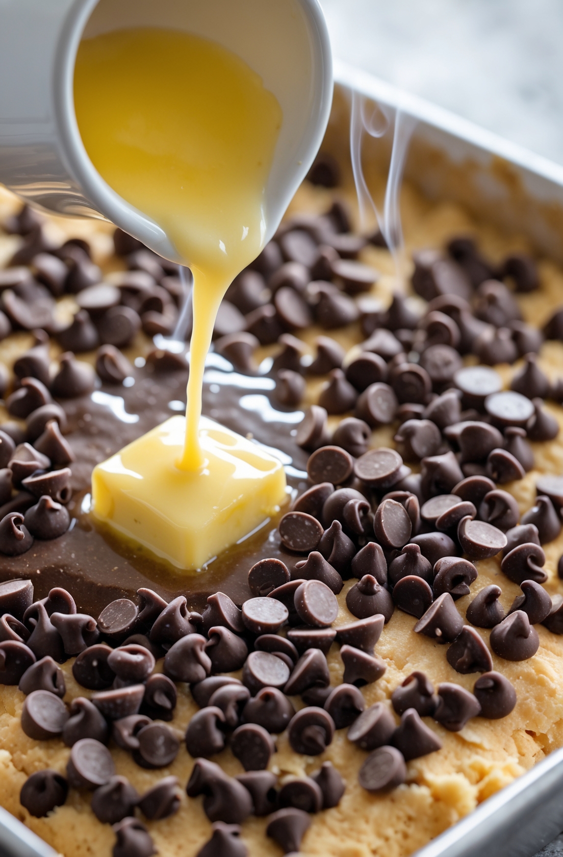 Chocolate Peanut Butter Dump Cake Recipe – Easy, Gooey, and Totally Delicious 6 step 5 3