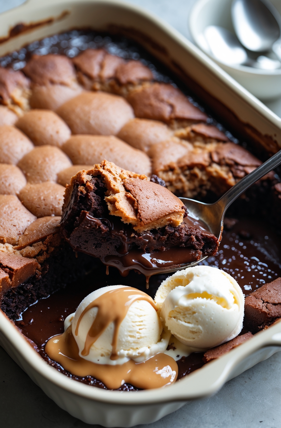 Chocolate Peanut Butter Dump Cake Recipe – Easy, Gooey, and Totally Delicious 7 step 6 3