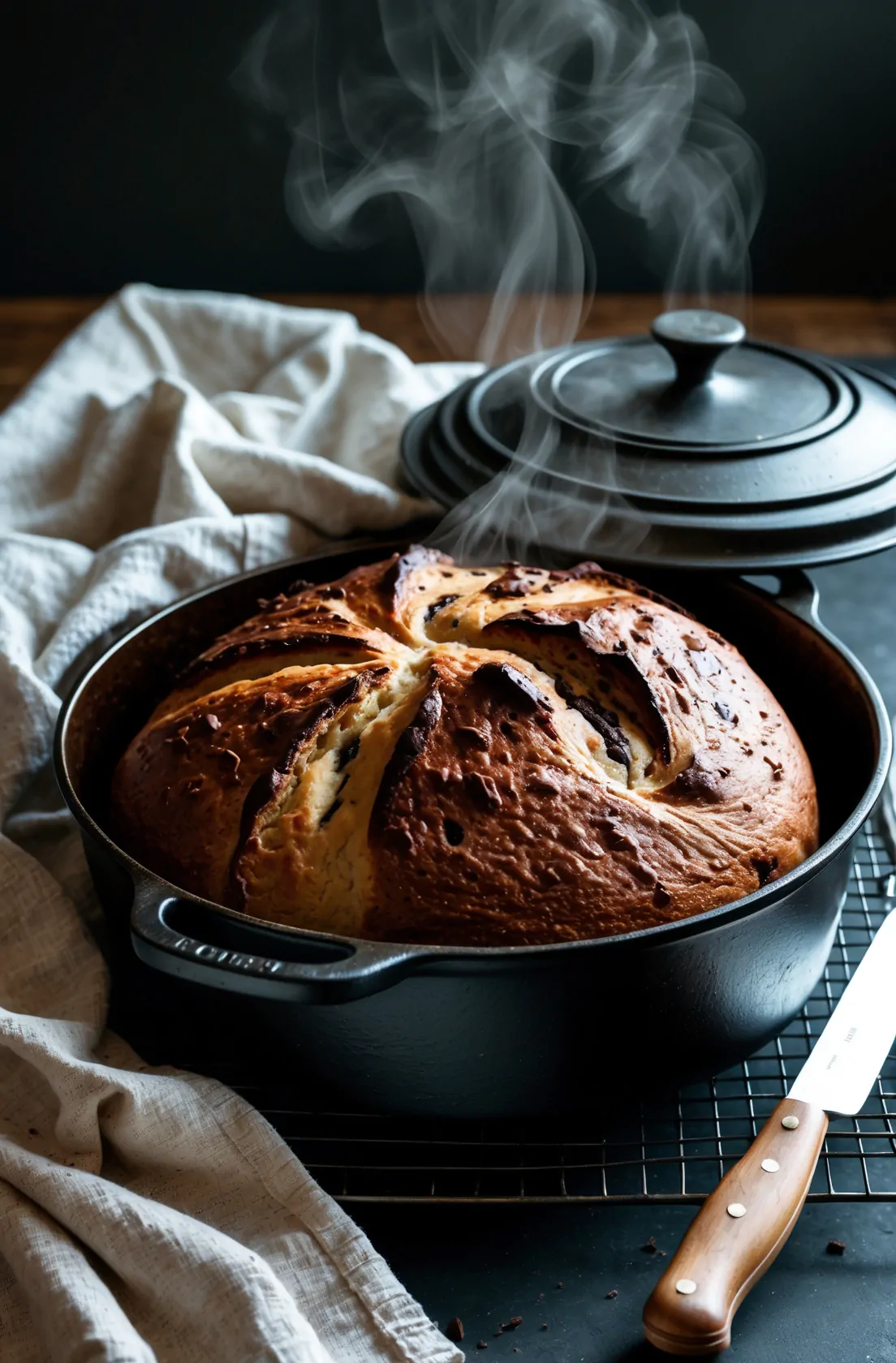 Chocolate Sourdough Bread Recipe – A Soft, Chewy, and Chocolatey Delight 7 step 6