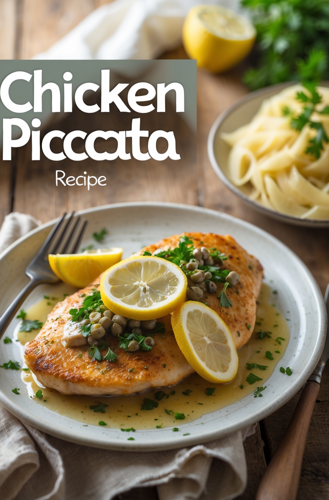 Chicken Piccata Recipe – Tangy, Tender, and Easy to Make 1 Chicken Piccata Recipe