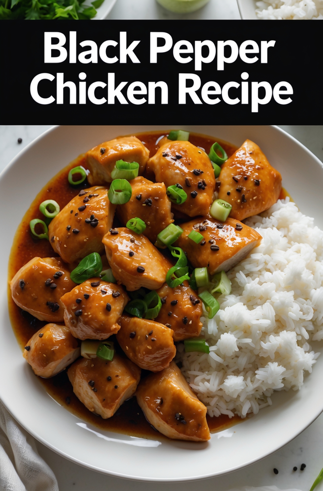 black pepper chicken recipe