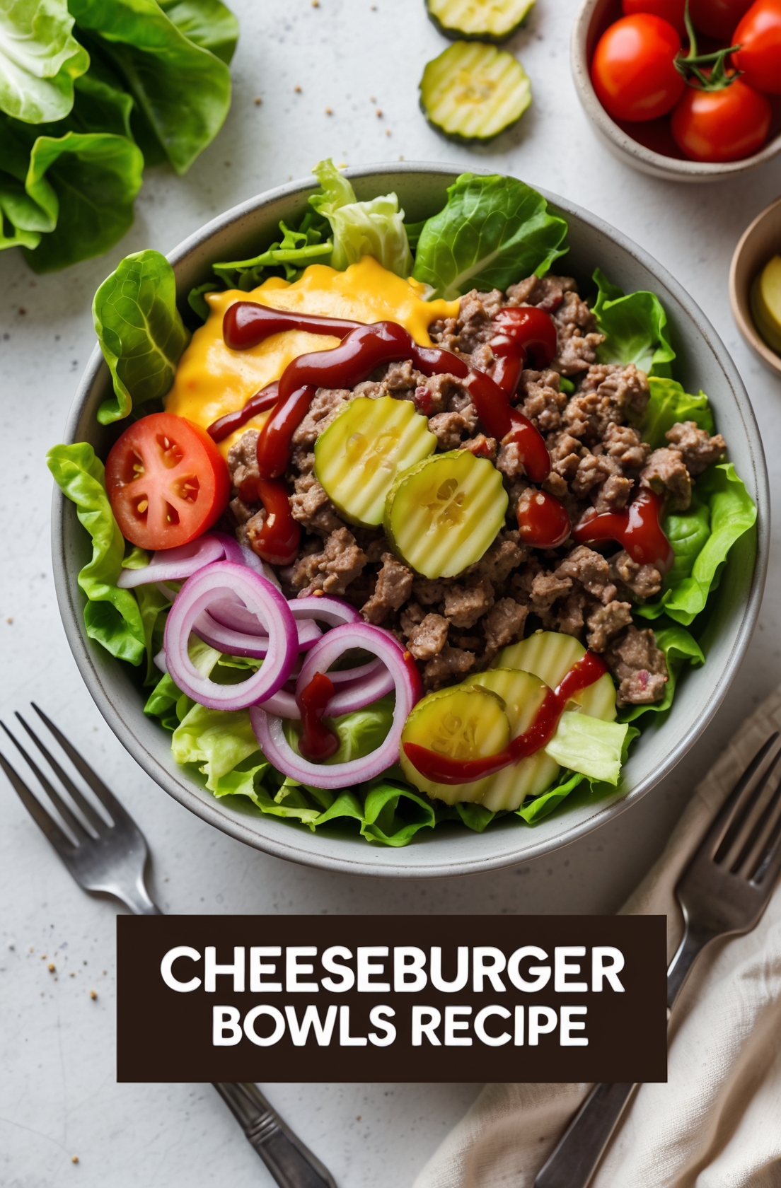 Cheeseburger Bowls Recipe - All the Burger Flavor Without the Bun 1 cheese burger bowls recipe