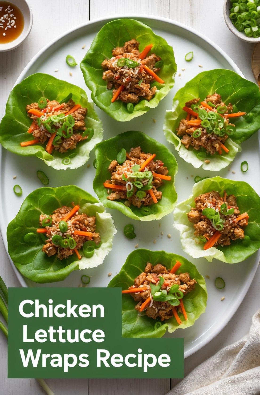 chicken lettuce wraps recipe