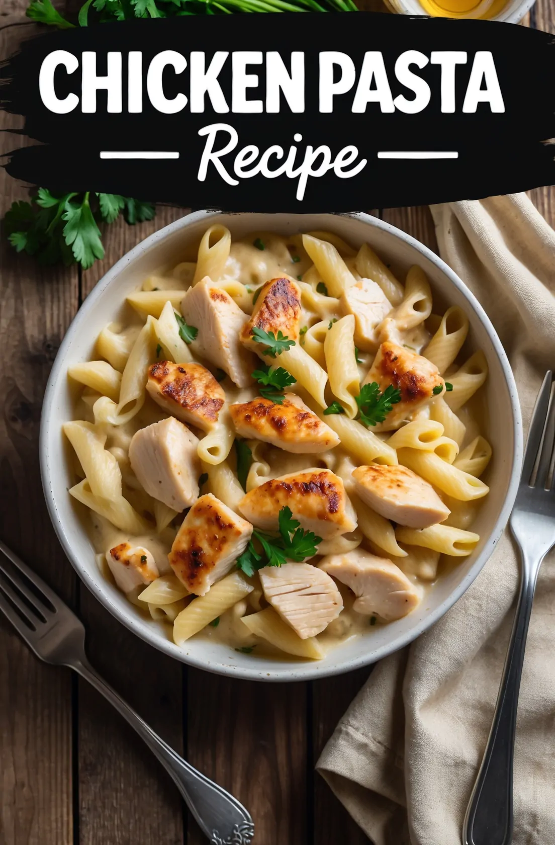 Chicken Pasta Recipe – Easy, Creamy, and Full of Flavor 1 chicken pasta recipe