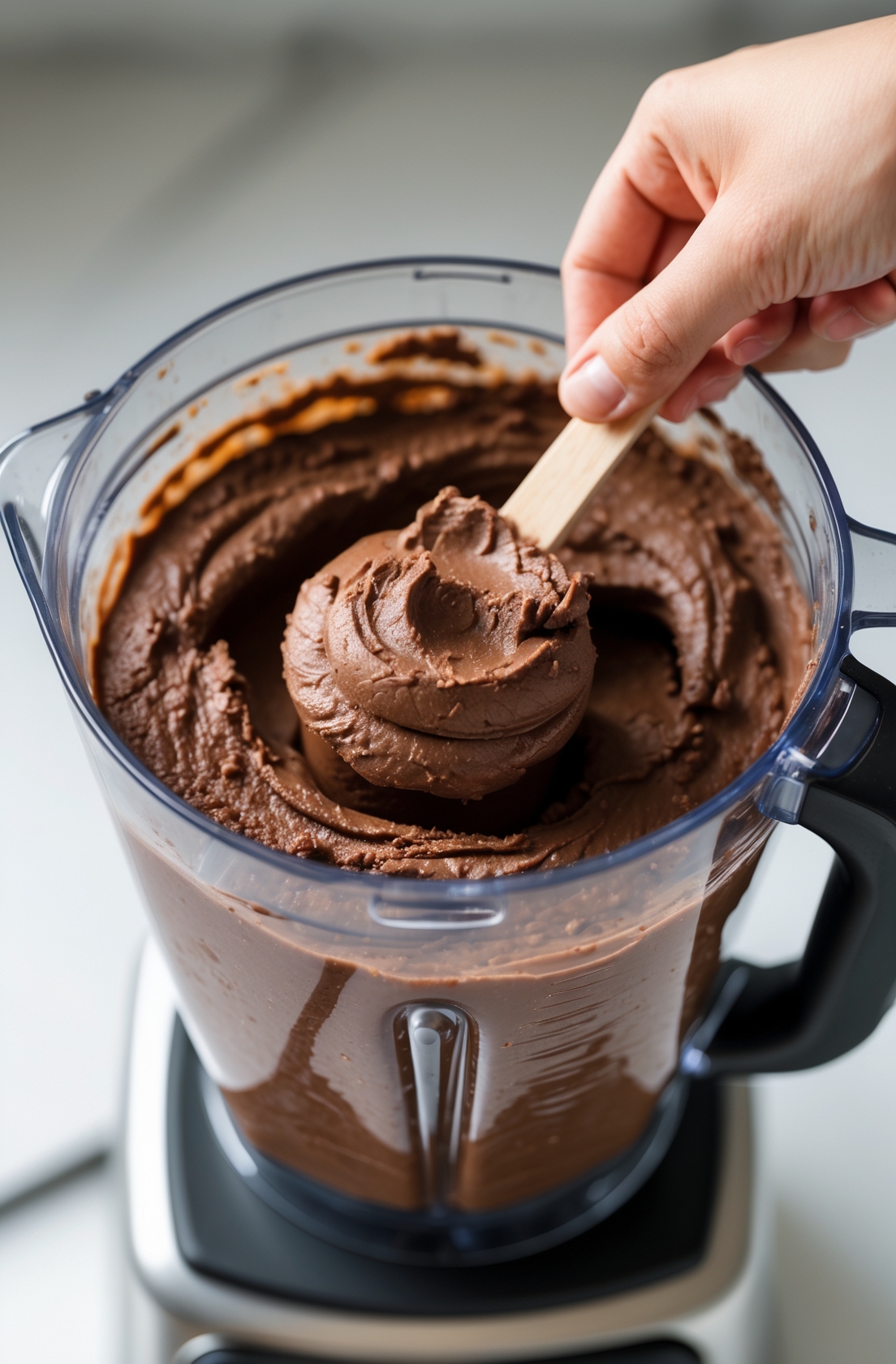 Chocolate Hummus Recipe -A Sweet and Healthy Chocolate Dip 4 step 3 2