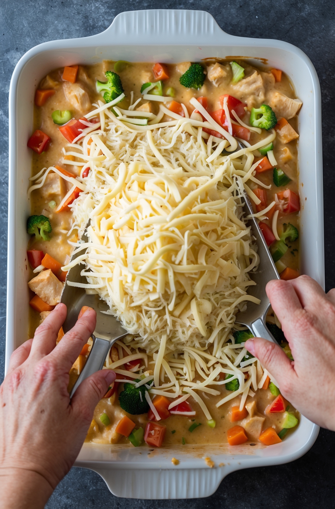 Chicken Casserole Recipe – Warm, Creamy, and So Easy to Make 5 step 4 10
