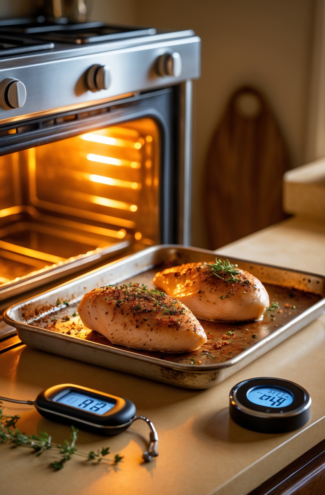 Oven Baked Chicken Breast Recipe – Easy, Juicy, and Perfect for Any Meal 5 step 4 8