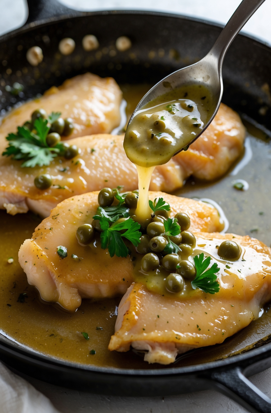 Chicken Piccata Recipe – Tangy, Tender, and Easy to Make 6 step 5 9