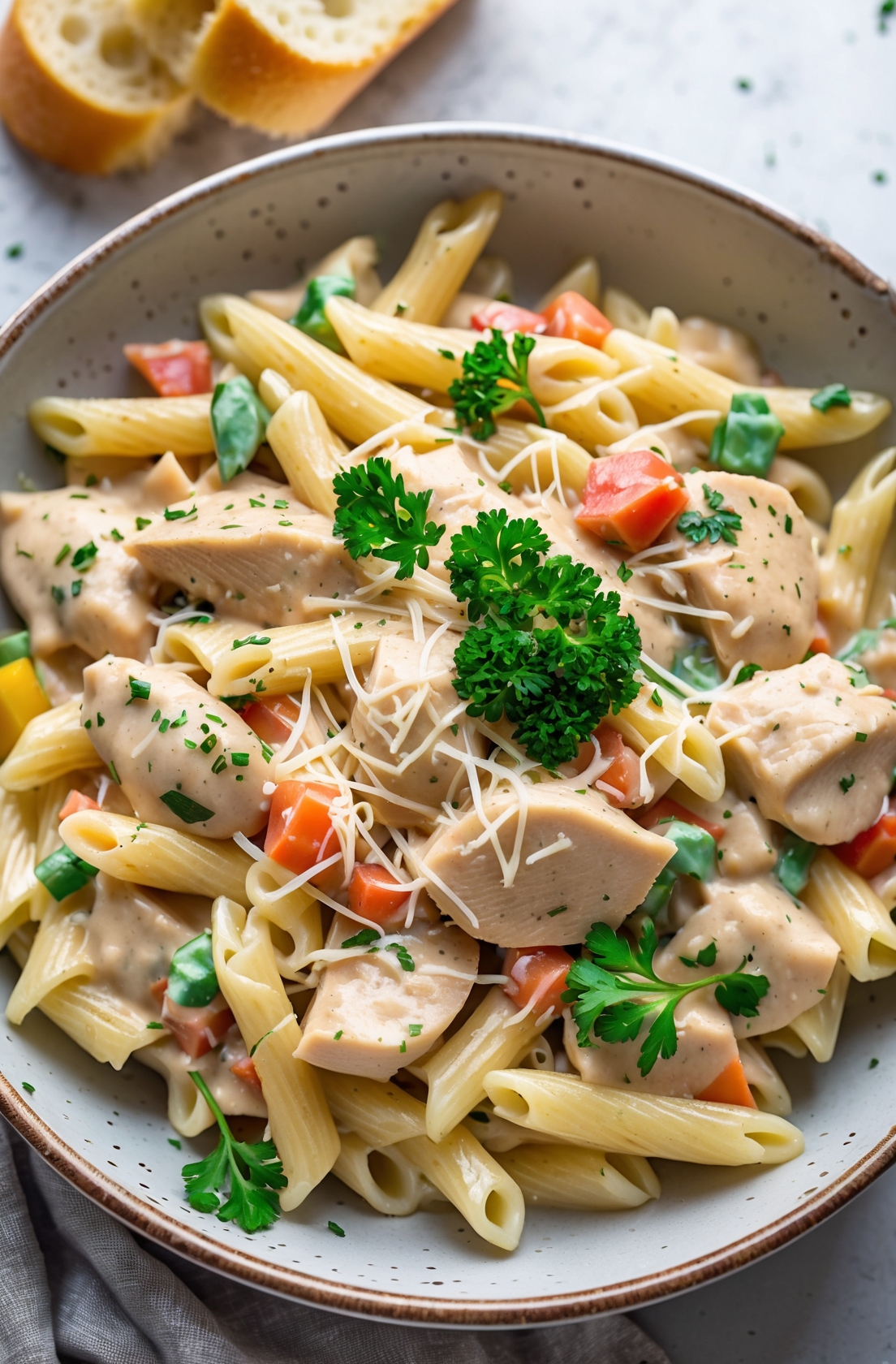 Chicken Pasta Recipe – Easy, Creamy, and Full of Flavor 7 step 6 7