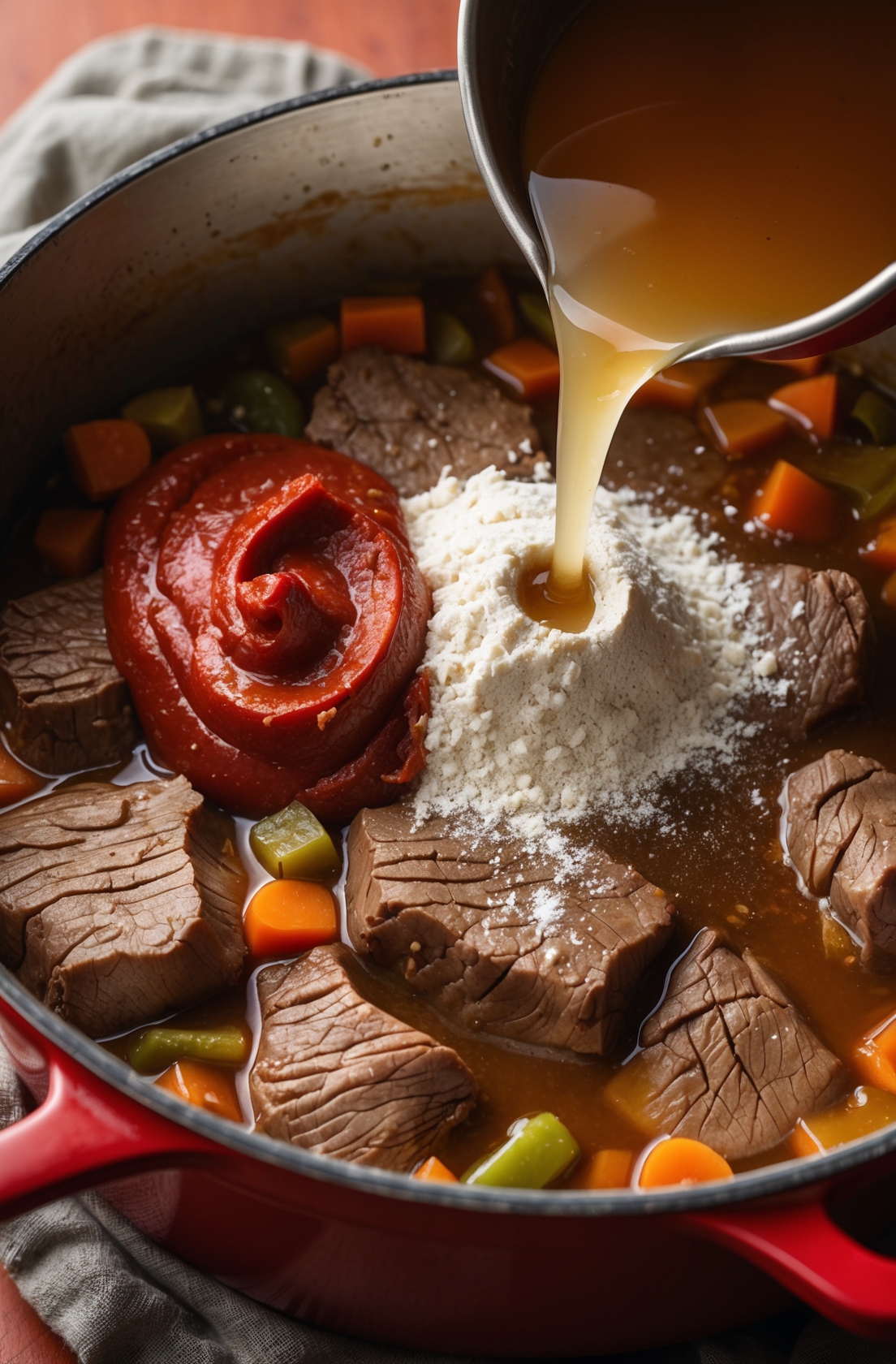 Beef Casserole Recipe: A Warm and Hearty One-Pot Meal 5 step 4 3