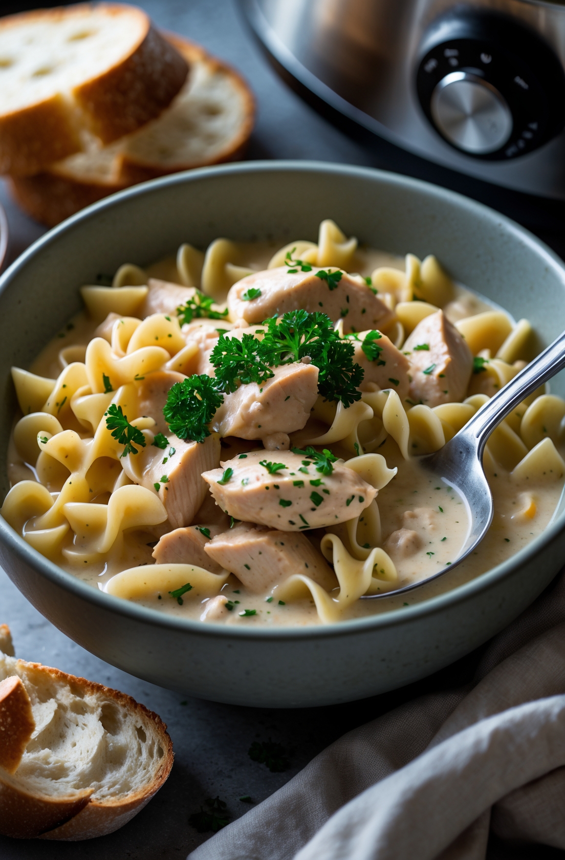 Crockpot Chicken and Noodles Recipe – Easy, Cozy, and Perfect for Any Day 7 step 6 5