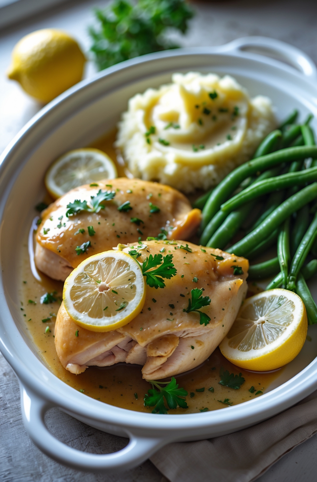 Lemon Garlic Chicken Recipe – Fresh, Juicy, and Easy to Make 7 step 6