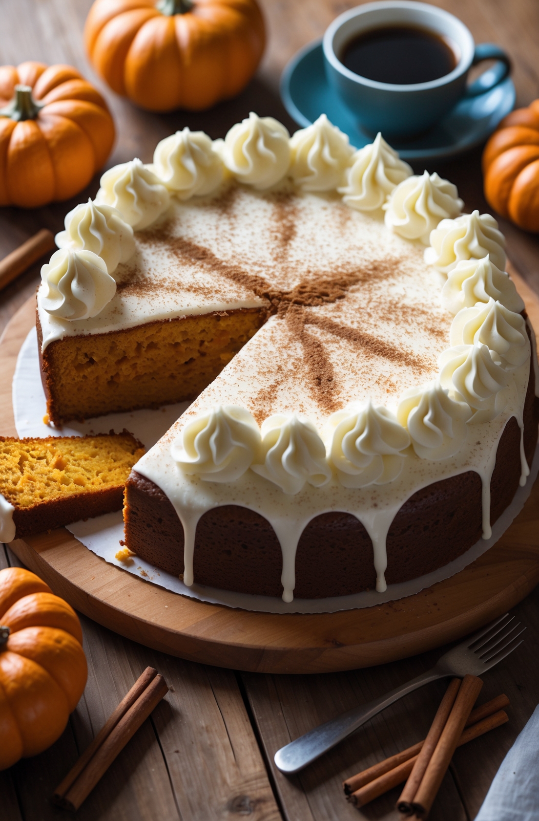 Pumpkin Cake Recipe – Soft, Moist, and Full of Flavor 1 Pumpkin Cake Recipe