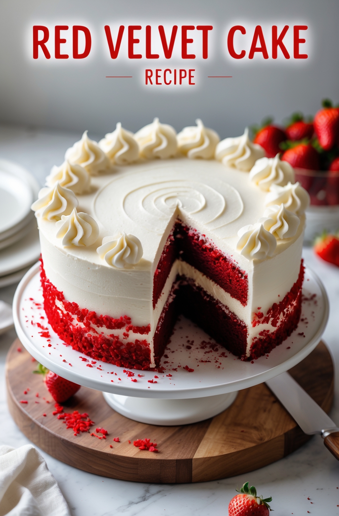 Red Velvet Cake Recipe – Soft, Rich, and Full of Color 1 Red Valvet Cake Recipe