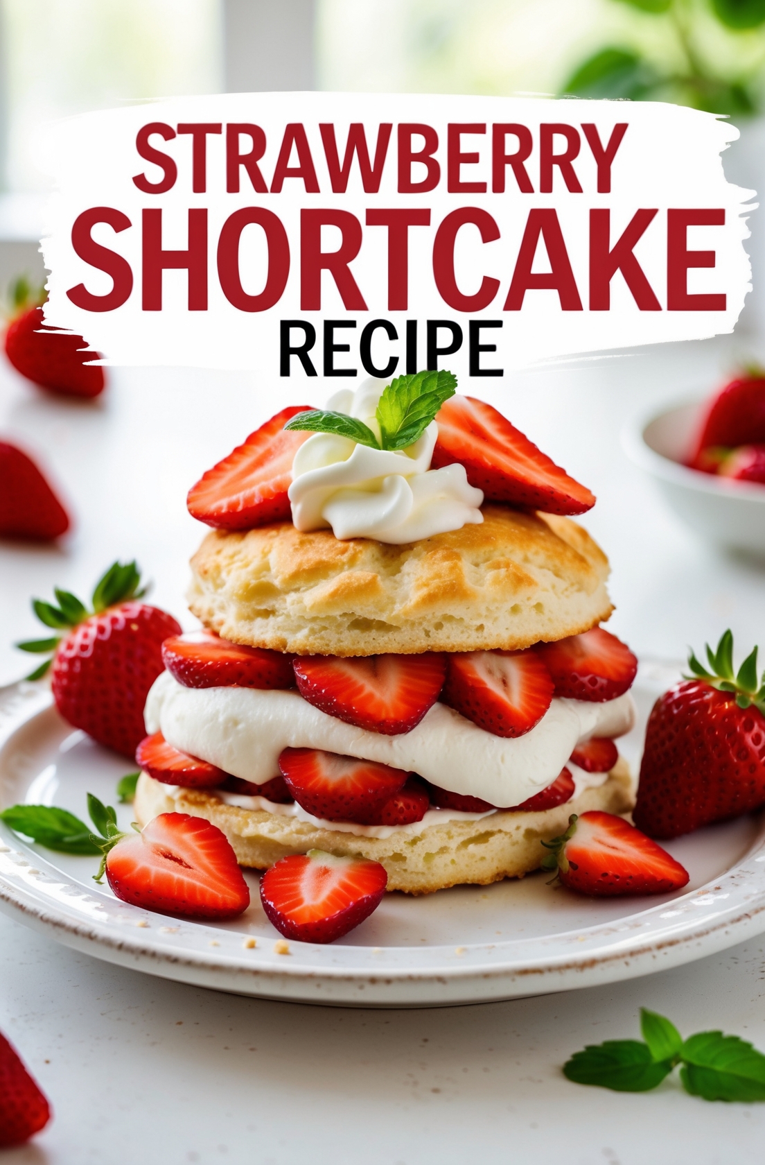 Strawberry Shortcake Recipe - A Light and Sweet Classic 1 Strawberry Shortcake Recipe