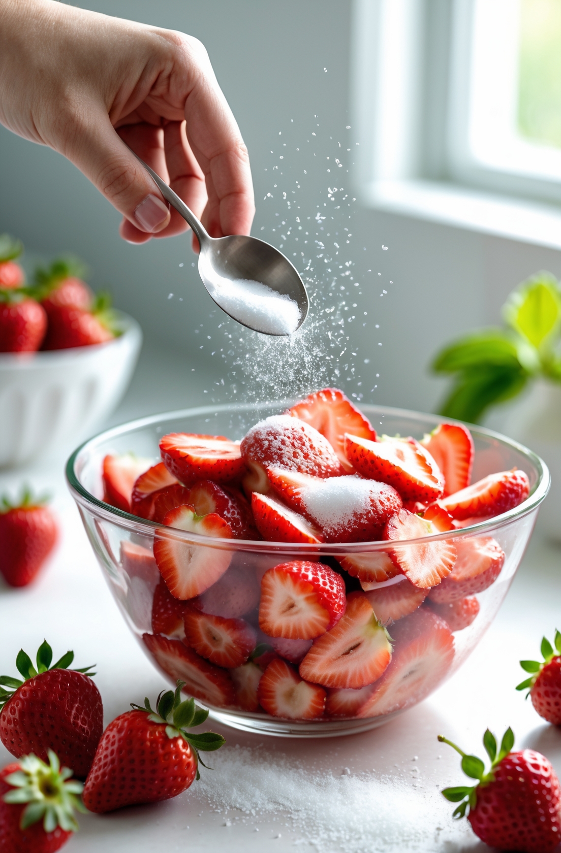 Strawberry Shortcake Recipe - A Light and Sweet Classic 2 step 1 1