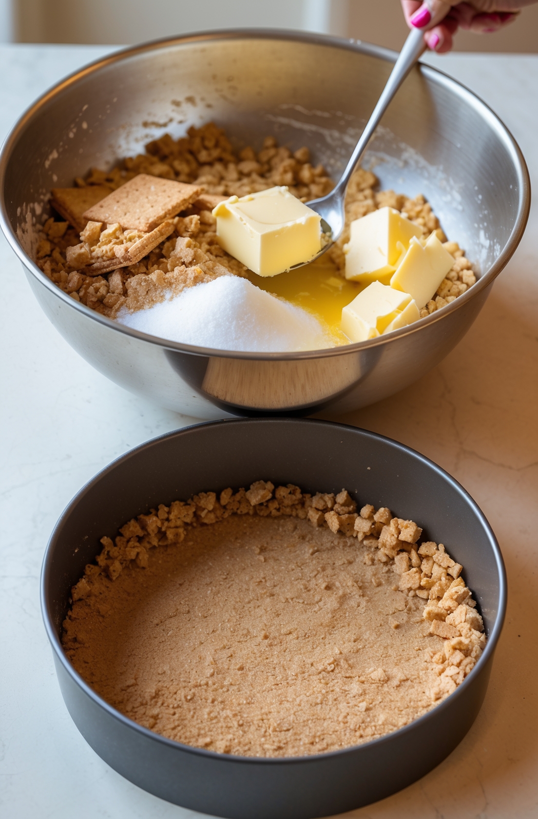 Cheesecake Recipe - Creamy, Sweet, and Easy to Make 2 step 1 4