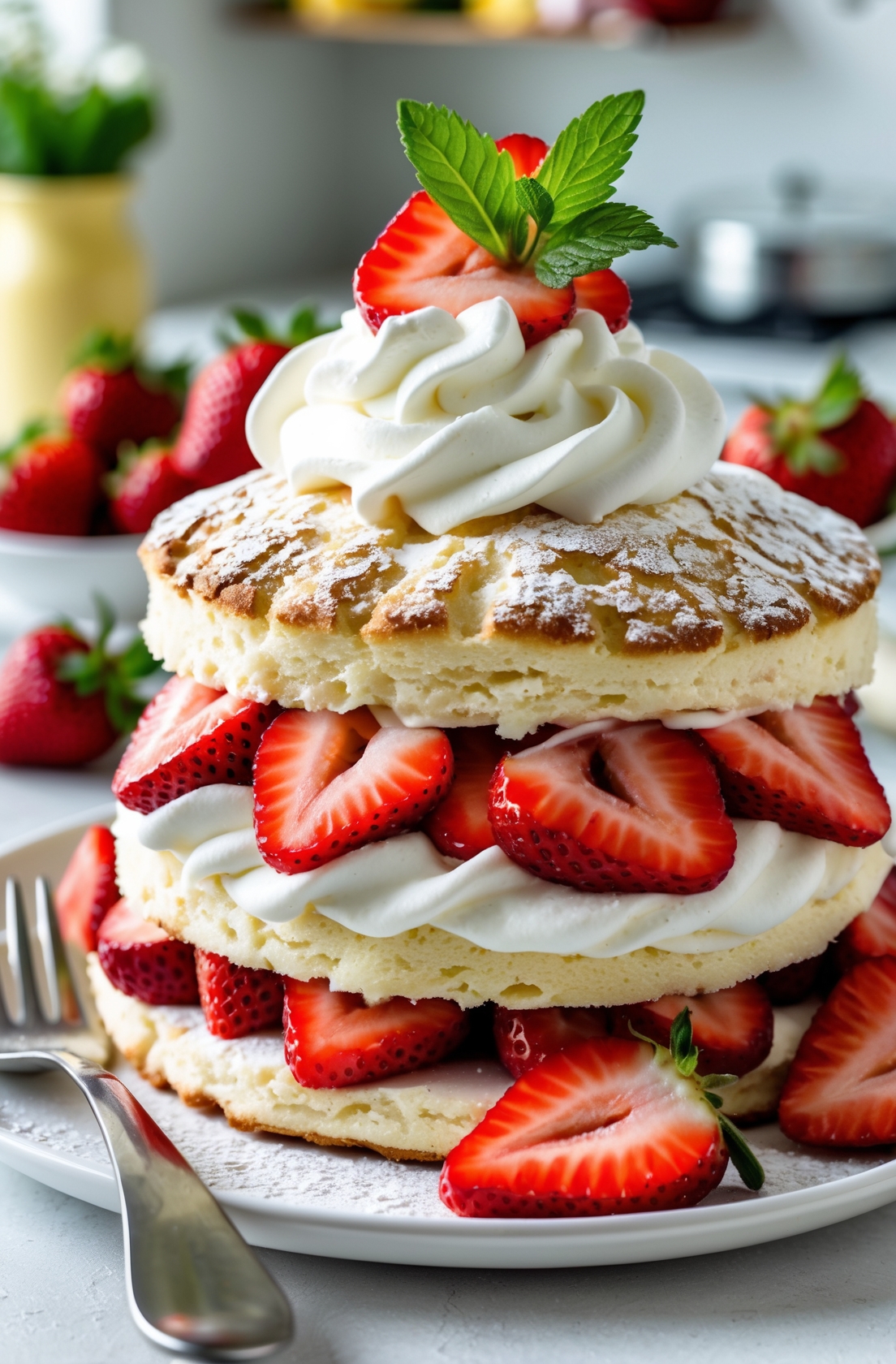 Strawberry Shortcake Recipe - A Light and Sweet Classic 7 step 6 1