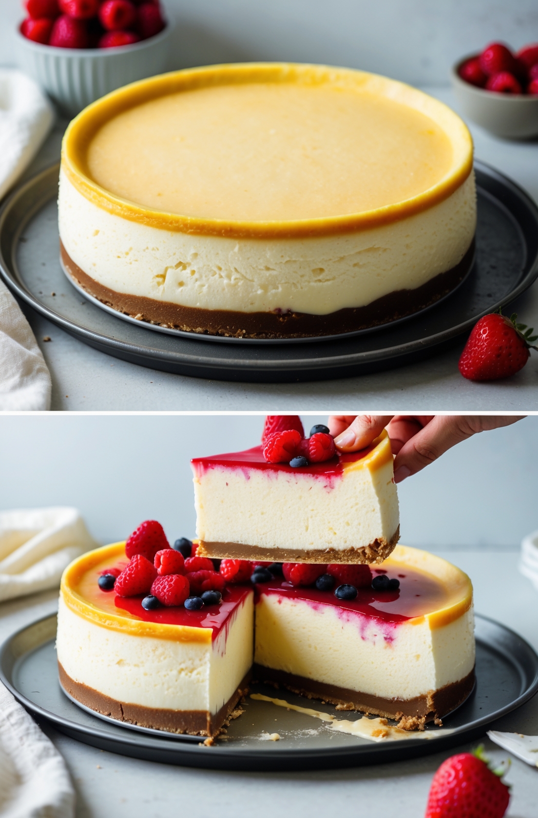 Cheesecake Recipe - Creamy, Sweet, and Easy to Make 7 step 6 3
