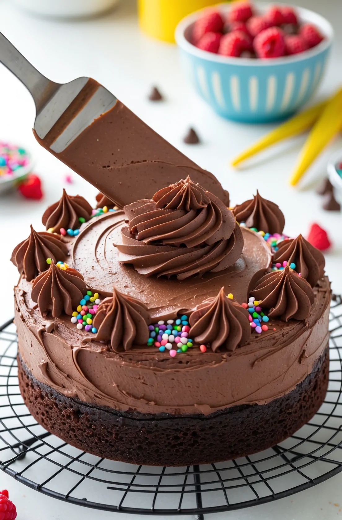Super Moist Chocolate Cake Recipe- A Sweet and Easy Treat 7 step 6