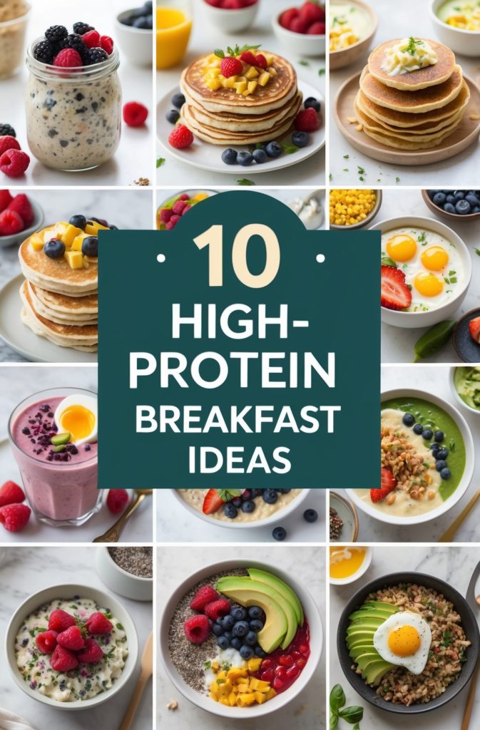 10 High Protein Breakfast Ideas