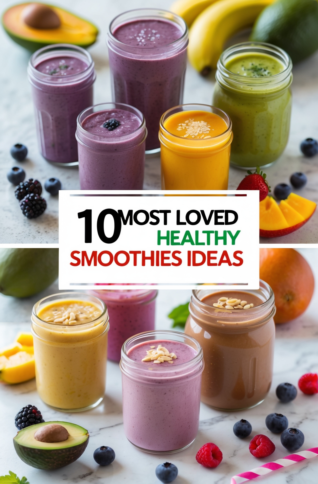 10 Most Loved Healthy Smoothies Ideas