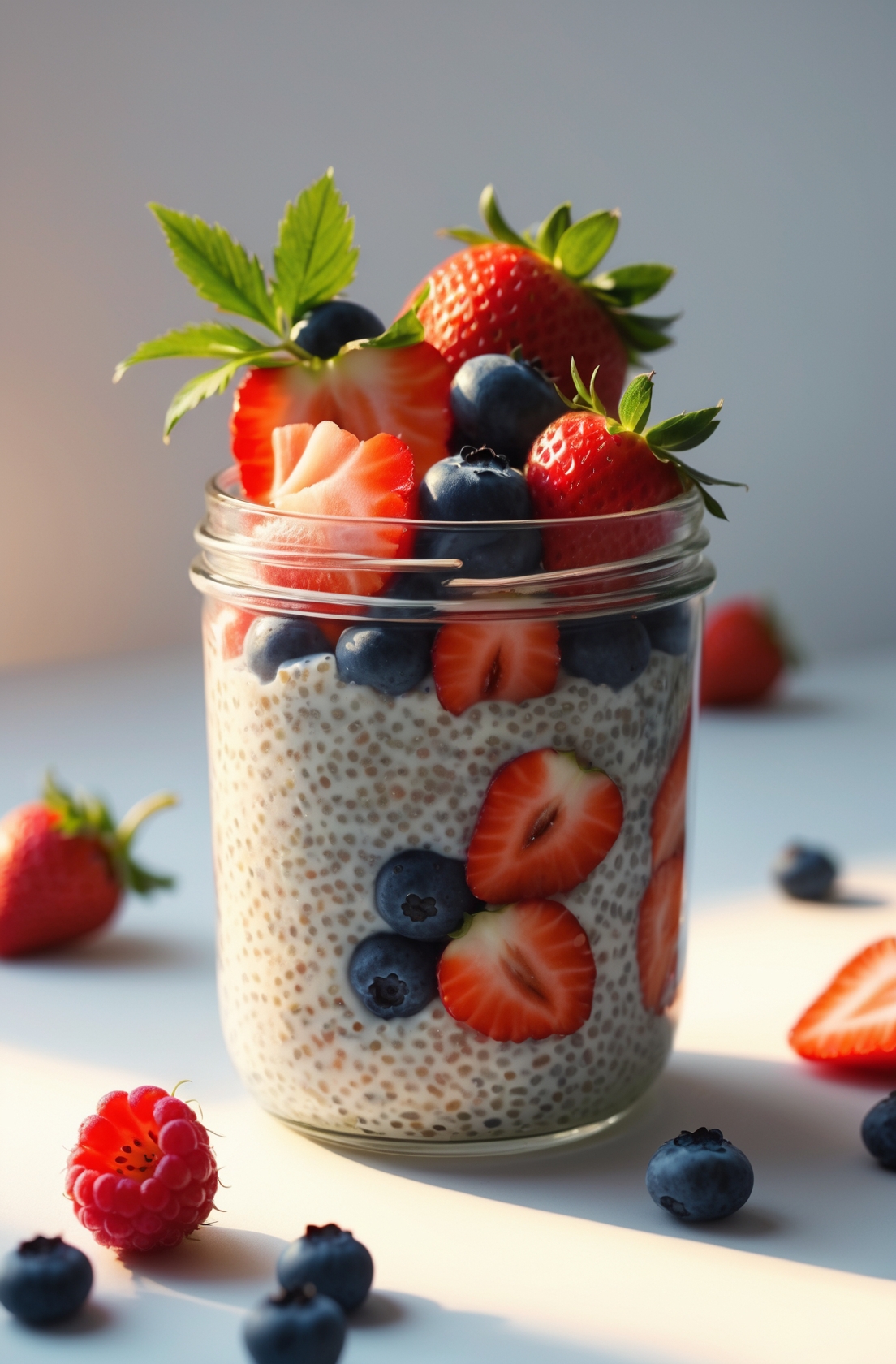 Chia Pudding with Protein Boost