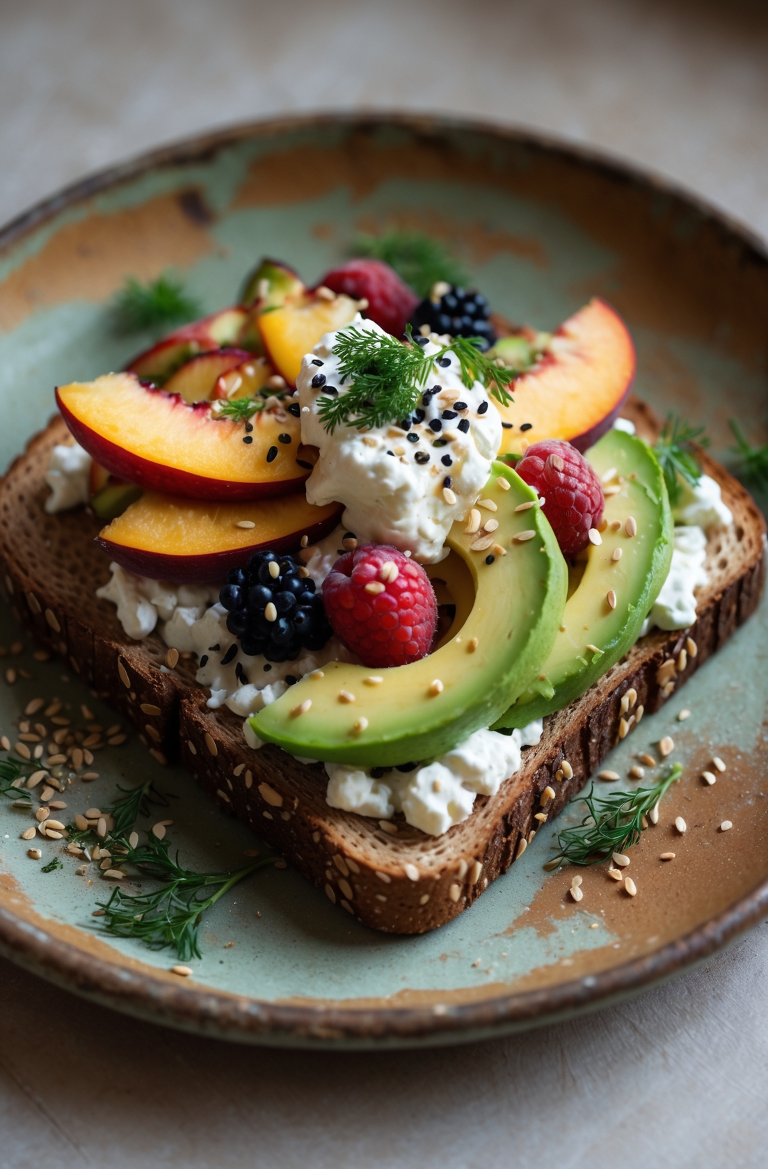 Cottage Cheese Toast