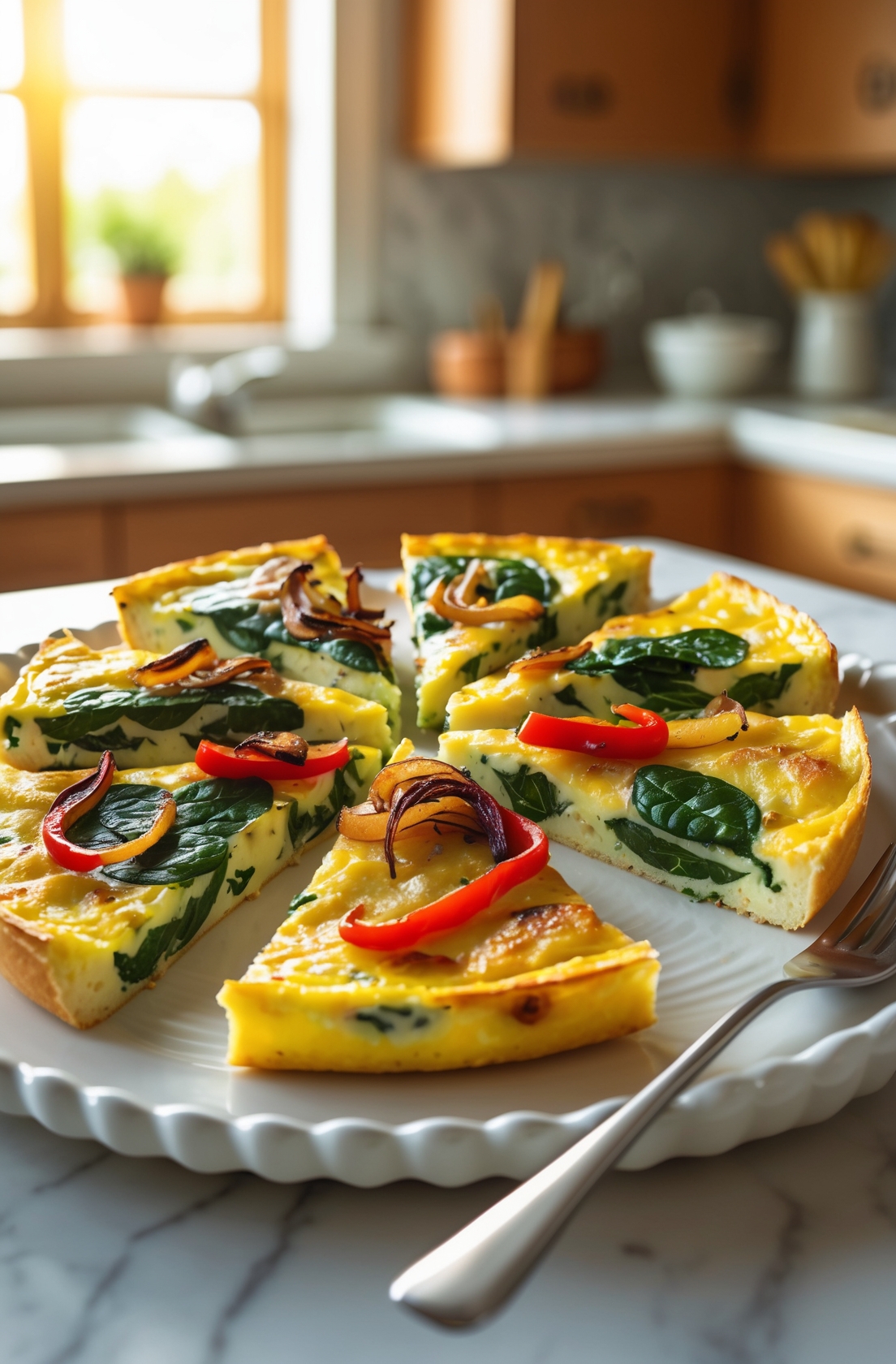 Egg White Veggie Frittata