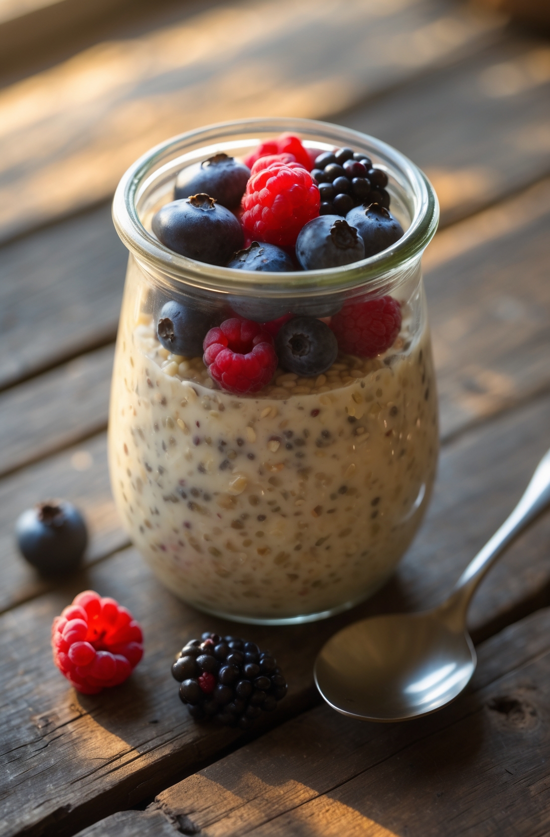 Overnight Oats with Greek Yogurt