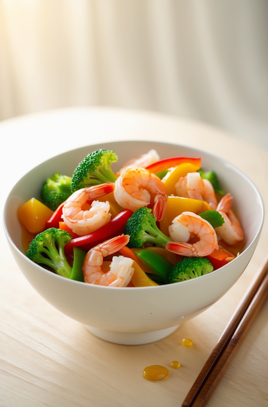 Shrimp Stir Fry with Broccoli