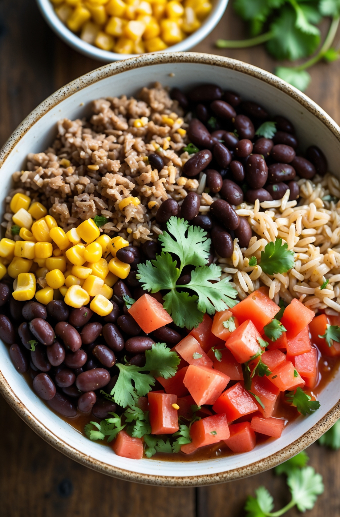Turkey and Black Bean Burrito Bowl