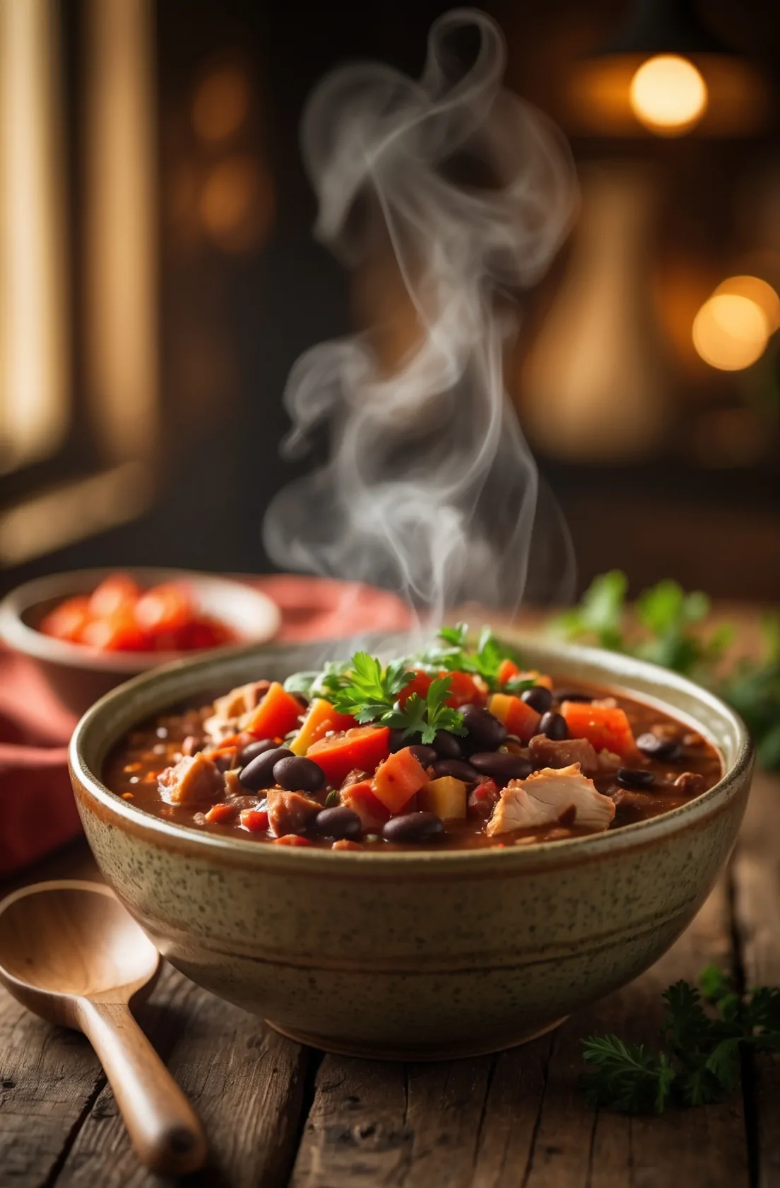 Turkey and Black Bean Chili