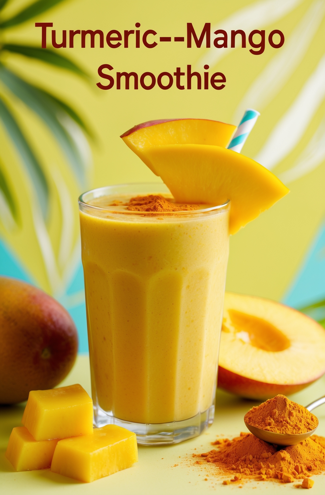 Turmeric Mango Smoothie